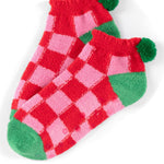 Cheerful Checkered Socks-Women - Accessories - Socks-Shiraleah-Sister Shirts, Cute & Custom Tees for Mama & Littles in Trussville, Alabama.