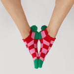 Cheerful Checkered Socks-Women - Accessories - Socks-Shiraleah-Sister Shirts, Cute & Custom Tees for Mama & Littles in Trussville, Alabama.