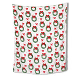 Clara Wreath Throw | Holiday Blanket-Home - Decor-Sister Shirts-Sister Shirts, Cute & Custom Tees for Mama & Littles in Trussville, Alabama.