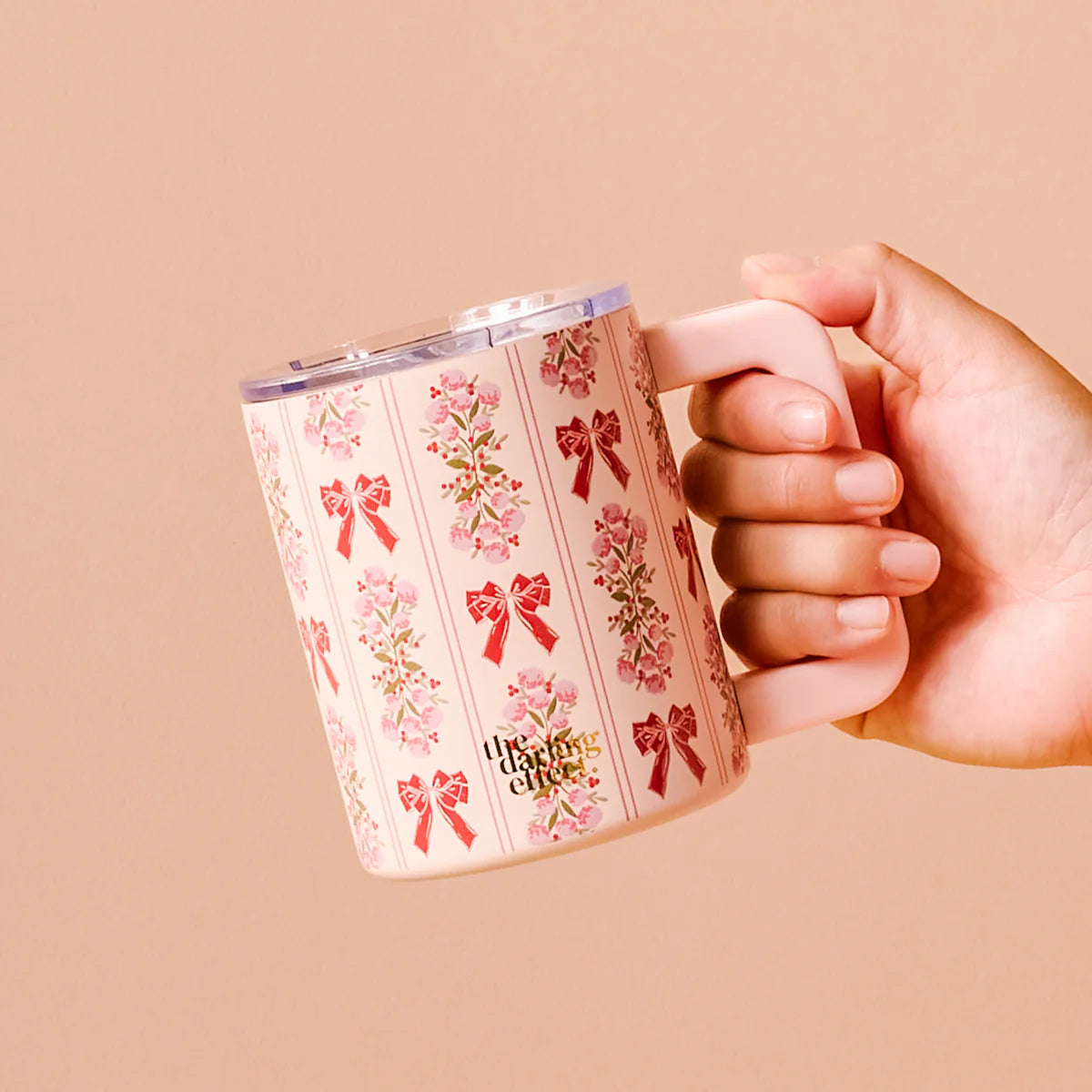 Holiday Cheer Insulated Mug | 14 oz Insulated Mug-Home - Drinkware-Sister Shirts-Sister Shirts, Cute & Custom Tees for Mama & Littles in Trussville, Alabama.