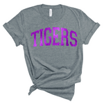 Springville Tigers Foil | Adult Tee-Womens - Tops - Tees-Sister Shirts-Sister Shirts, Cute & Custom Tees for Mama & Littles in Trussville, Alabama.