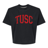 TUSC Foil | Mom Crop Tee-Womens - Tops - Tees-Sister Shirts-Sister Shirts, Cute & Custom Tees for Mama & Littles in Trussville, Alabama.