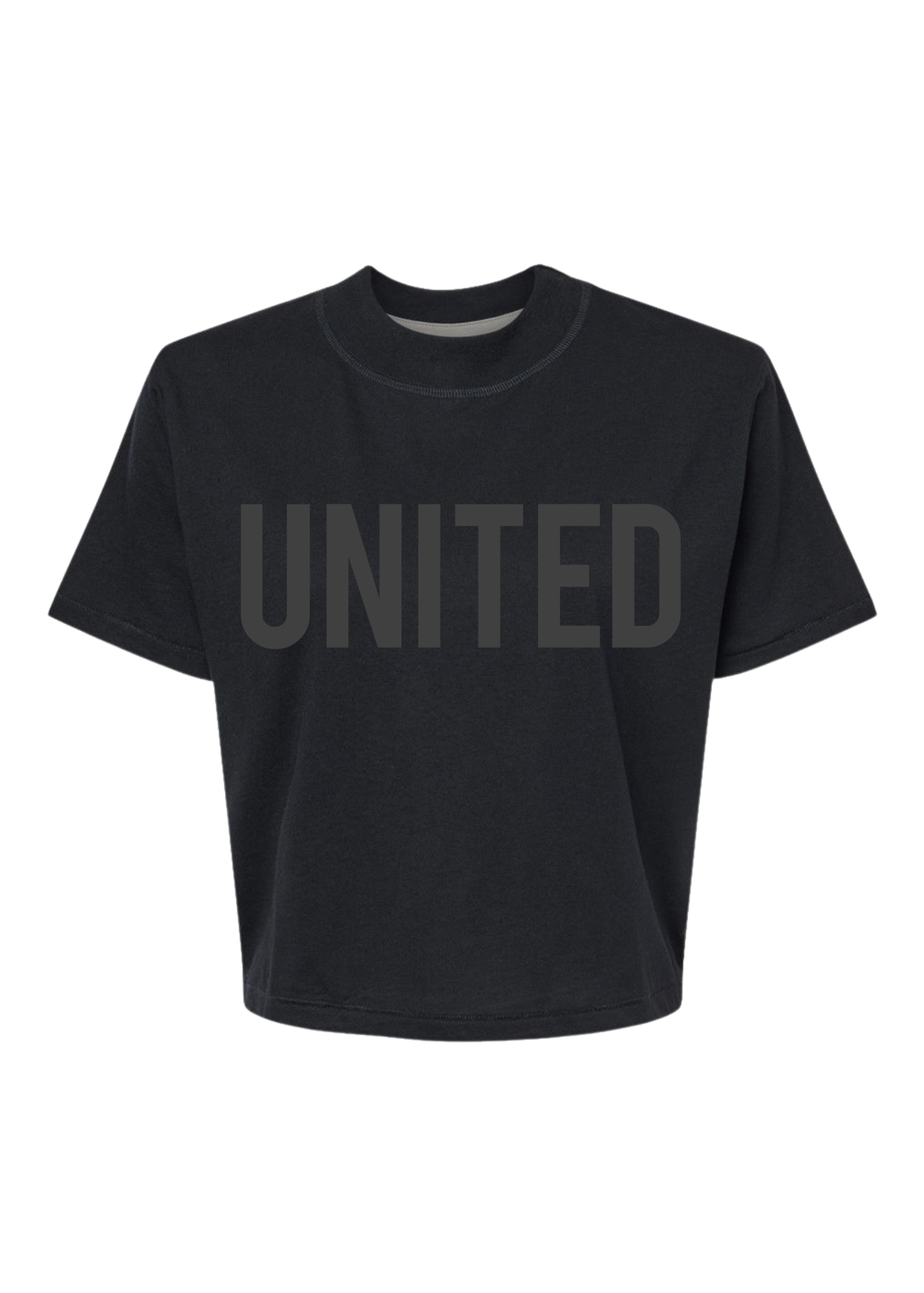 United Tonal | Mom Crop Tee-Womens - Tops - Tees-Sister Shirts-Sister Shirts, Cute & Custom Tees for Mama & Littles in Trussville, Alabama.