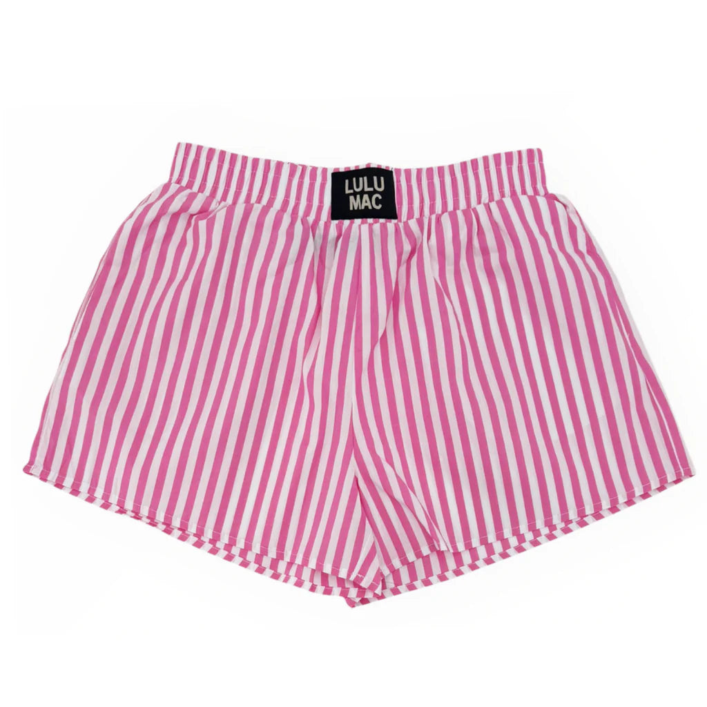 Lulu Mac Boxer Shorts | Preorder-women - bottoms - shorts-Sister Shirts-Sister Shirts, Cute & Custom Tees for Mama & Littles in Trussville, Alabama.