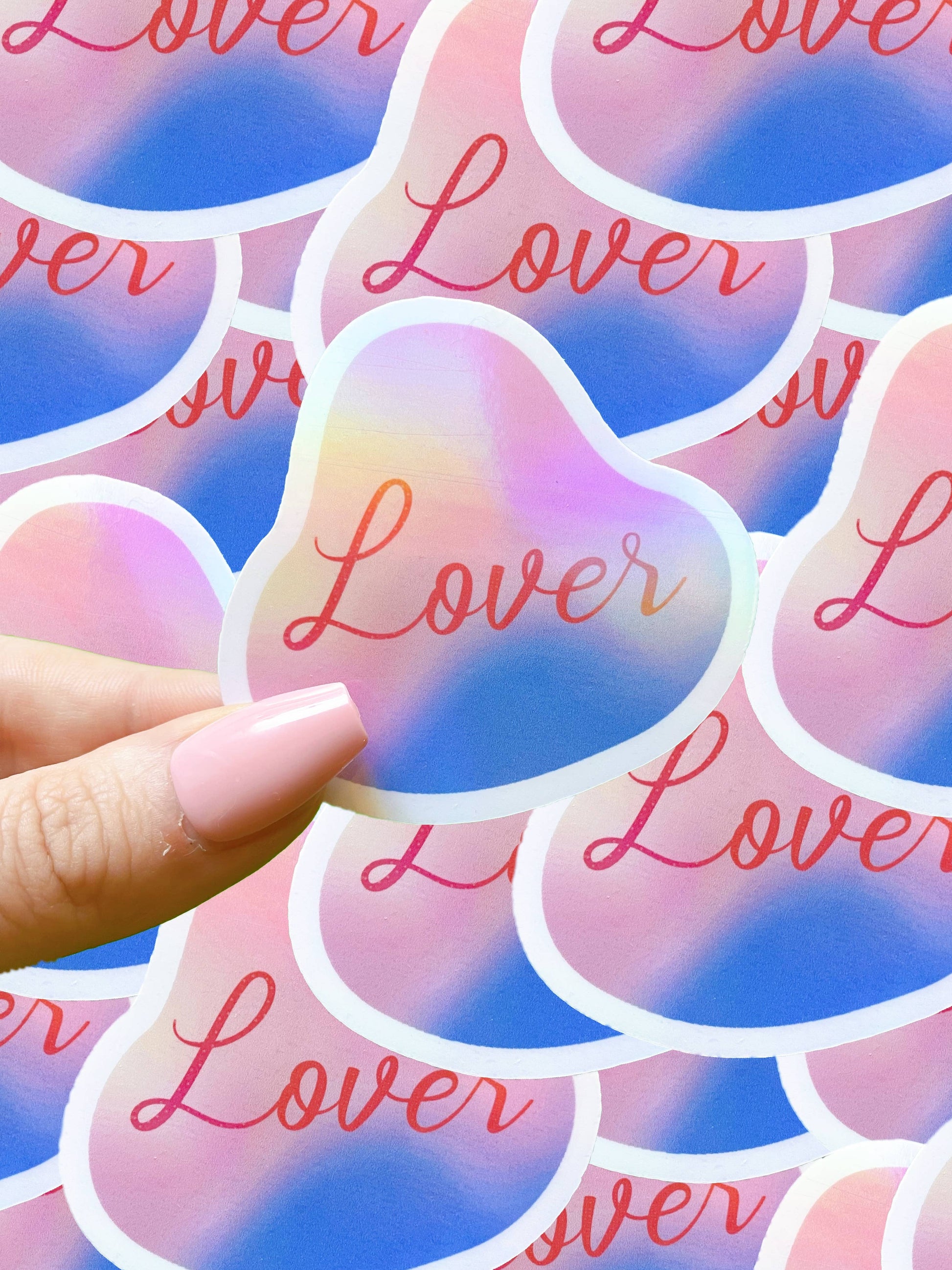 Taylor Swift Inspired Waterproof Sticker | Lover II-Typo Lettering Co-Sister Shirts, Cute & Custom Tees for Mama & Littles in Trussville, Alabama.