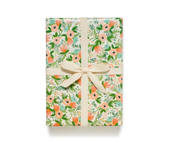 Rifle Paper Co. | Wildflower Continuous Wrapping Paper-Rifle Paper Co.-Sister Shirts, Cute & Custom Tees for Mama & Littles in Trussville, Alabama.
