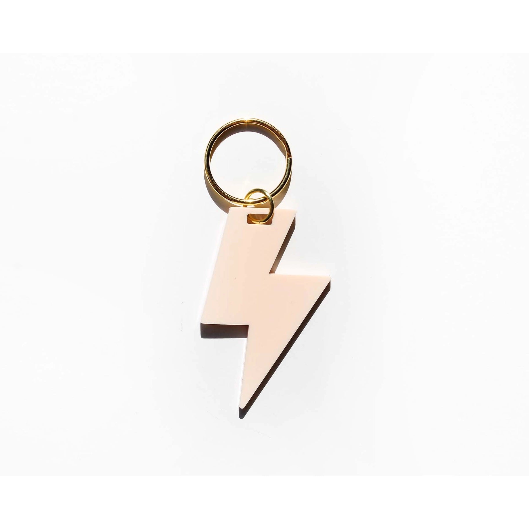 Bolt Pastel Acrylic Keychain-women - bag - keychains-Freshwater Design Co.-Sister Shirts, Cute & Custom Tees for Mama & Littles in Trussville, Alabama.