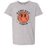 Game Day Vibes Basketball | Kids Tee-Youth - Tops - Tees-Sister Shirts-Sister Shirts, Cute & Custom Tees for Mama & Littles in Trussville, Alabama.