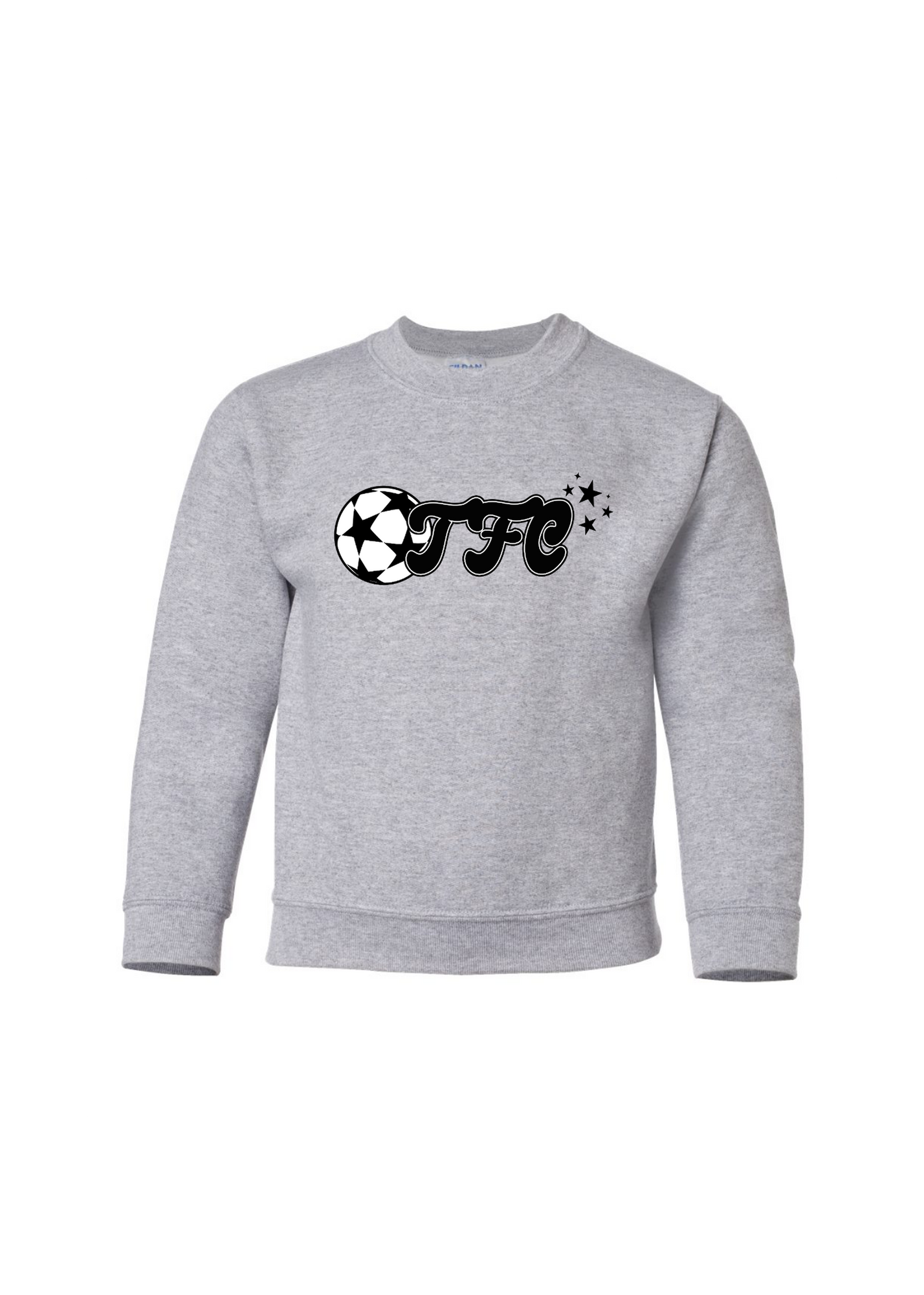 TFC Groovy | Kids Crewneck-Youth - Tops - Sweatshirts-Sister Shirts-Sister Shirts, Cute & Custom Tees for Mama & Littles in Trussville, Alabama.