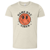 Game Day Vibes Basketball | Kids Tee-Youth - Tops - Tees-Sister Shirts-Sister Shirts, Cute & Custom Tees for Mama & Littles in Trussville, Alabama.