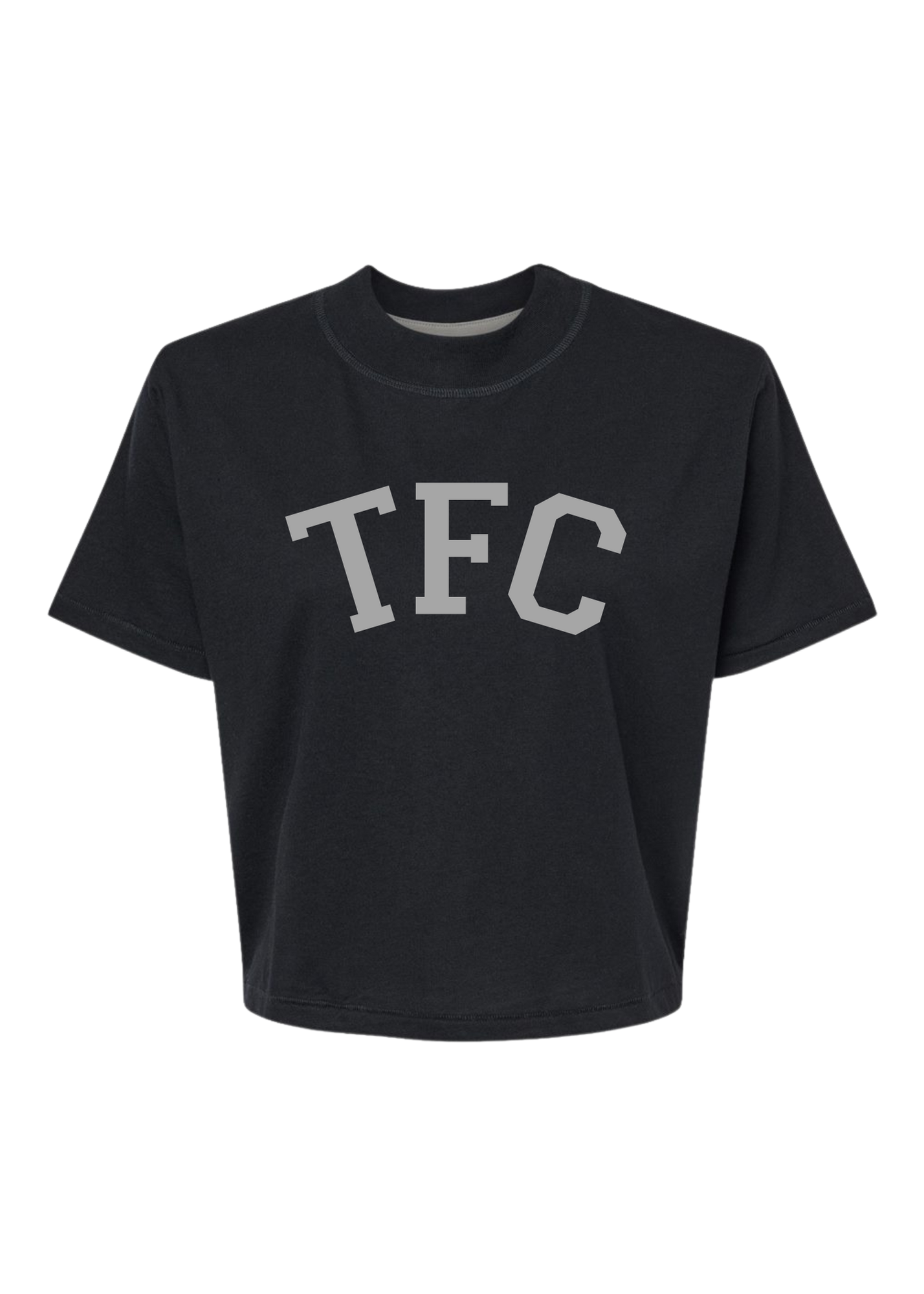 TFC Foil | Mom Crop Tee-Womens - Tops - Tees-Sister Shirts-Sister Shirts, Cute & Custom Tees for Mama & Littles in Trussville, Alabama.