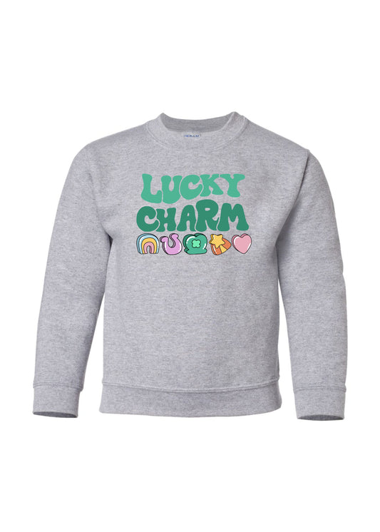 Lucky Charm | Pullover | Kids-Kids Pullovers-Sister Shirts-Sister Shirts, Cute & Custom Tees for Mama & Littles in Trussville, Alabama.