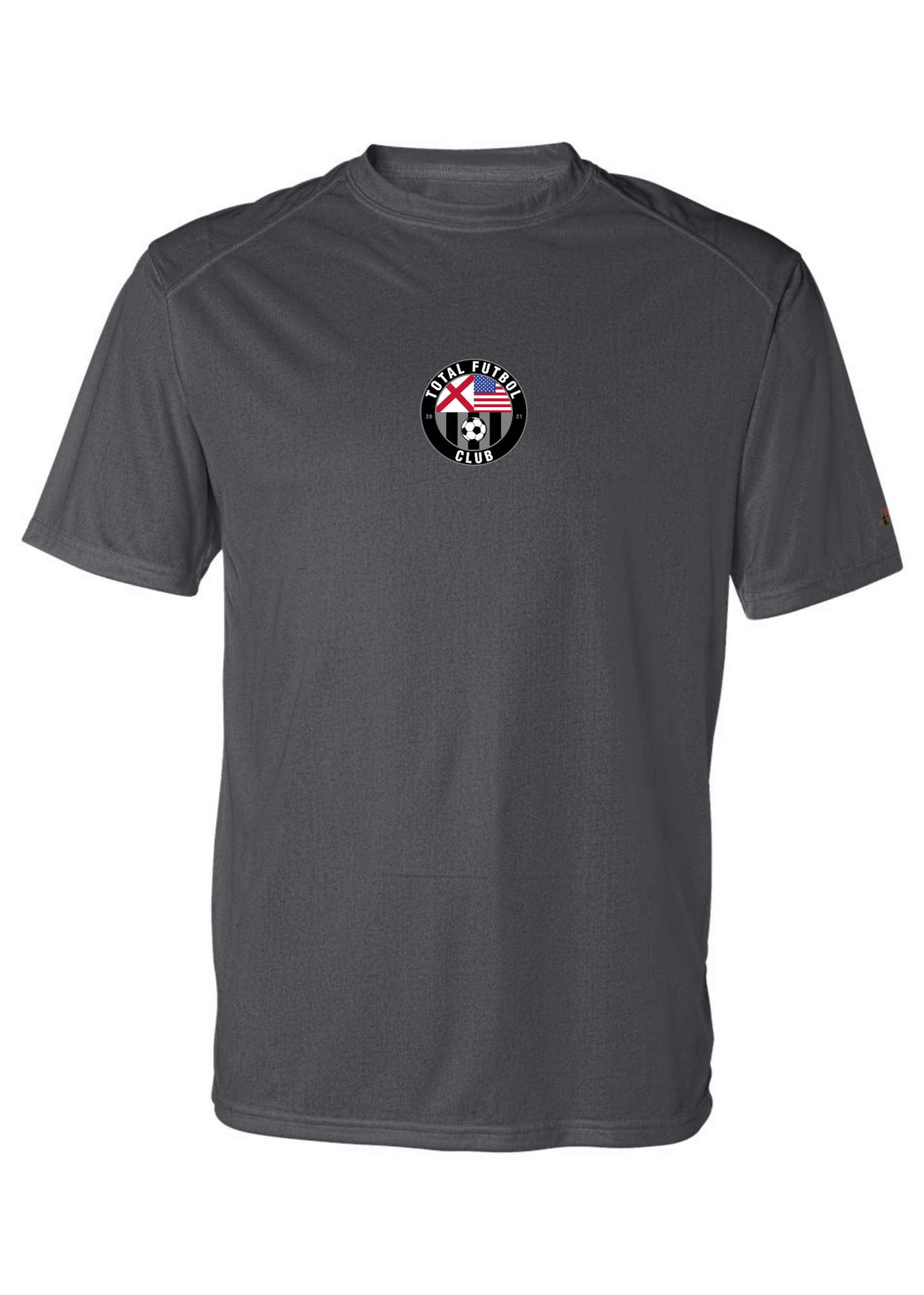 Total Futbol Minimal | Adult Performance Tee-Mens - Tops - Tees-Sister Shirts-Sister Shirts, Cute & Custom Tees for Mama & Littles in Trussville, Alabama.