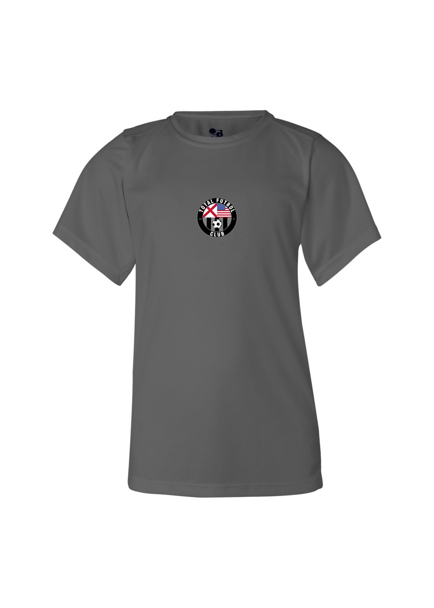 Total Futbol Minimal | Youth Performance Tee-Mens - Tops - Tees-Sister Shirts-Sister Shirts, Cute & Custom Tees for Mama & Littles in Trussville, Alabama.