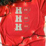 Ho Ho Ho Smiley | Kids Tee | RTS-Kids Tees-Sister Shirts-Sister Shirts, Cute & Custom Tees for Mama & Littles in Trussville, Alabama.