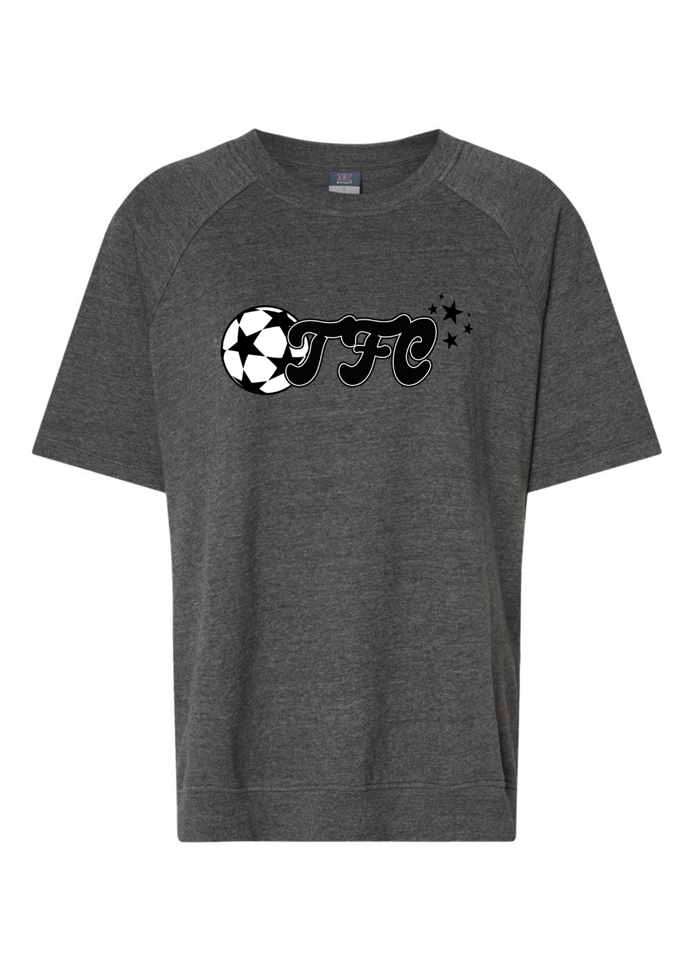TFC Groovy | French Terry Side Slit Crewneck-Womens - Tops - Tees-Sister Shirts-Sister Shirts, Cute & Custom Tees for Mama & Littles in Trussville, Alabama.