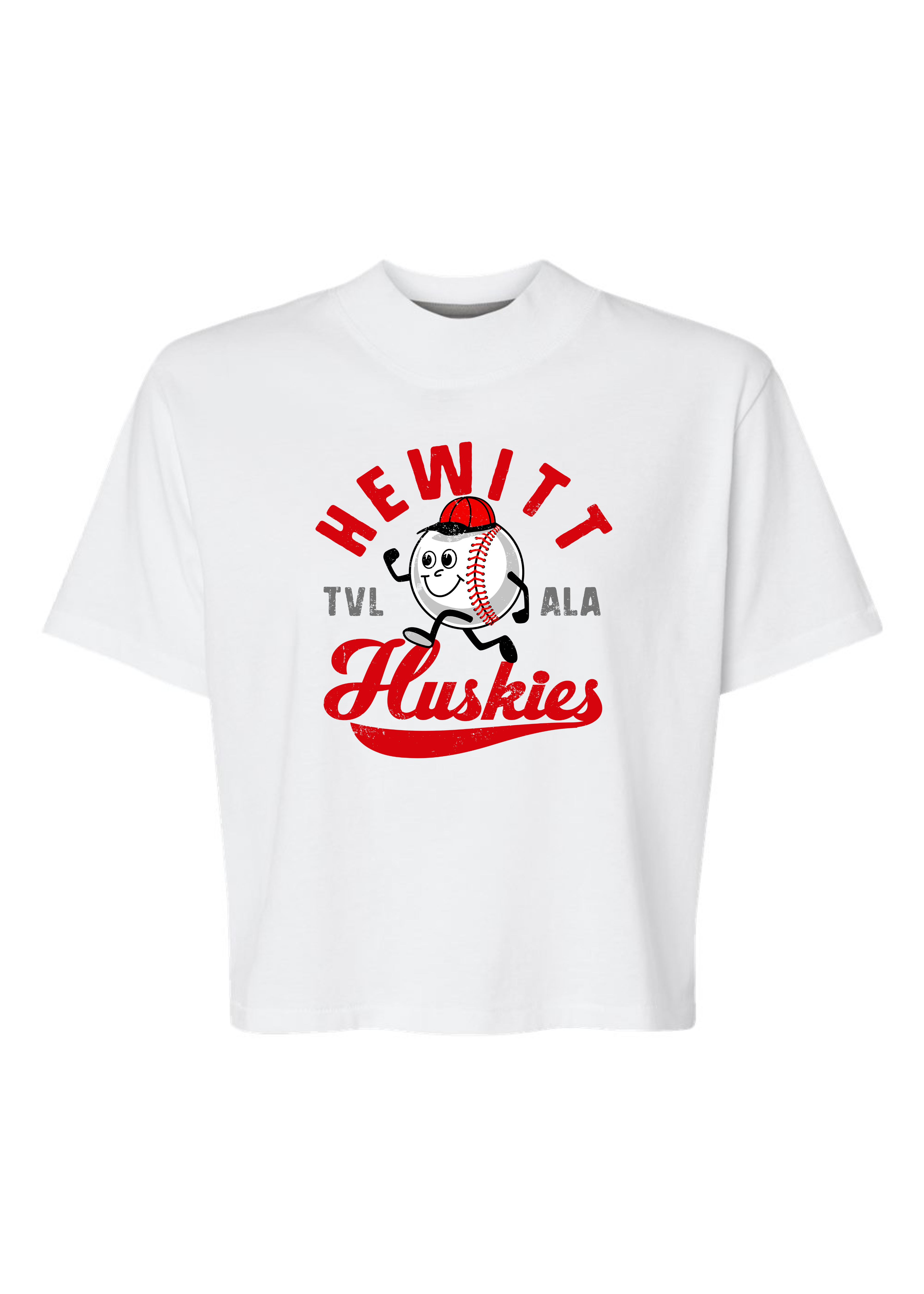 Customizable Baseball Man | Mom Crop Tee-Womens - Tops - Tees-Sister Shirts-Sister Shirts, Cute & Custom Tees for Mama & Littles in Trussville, Alabama.