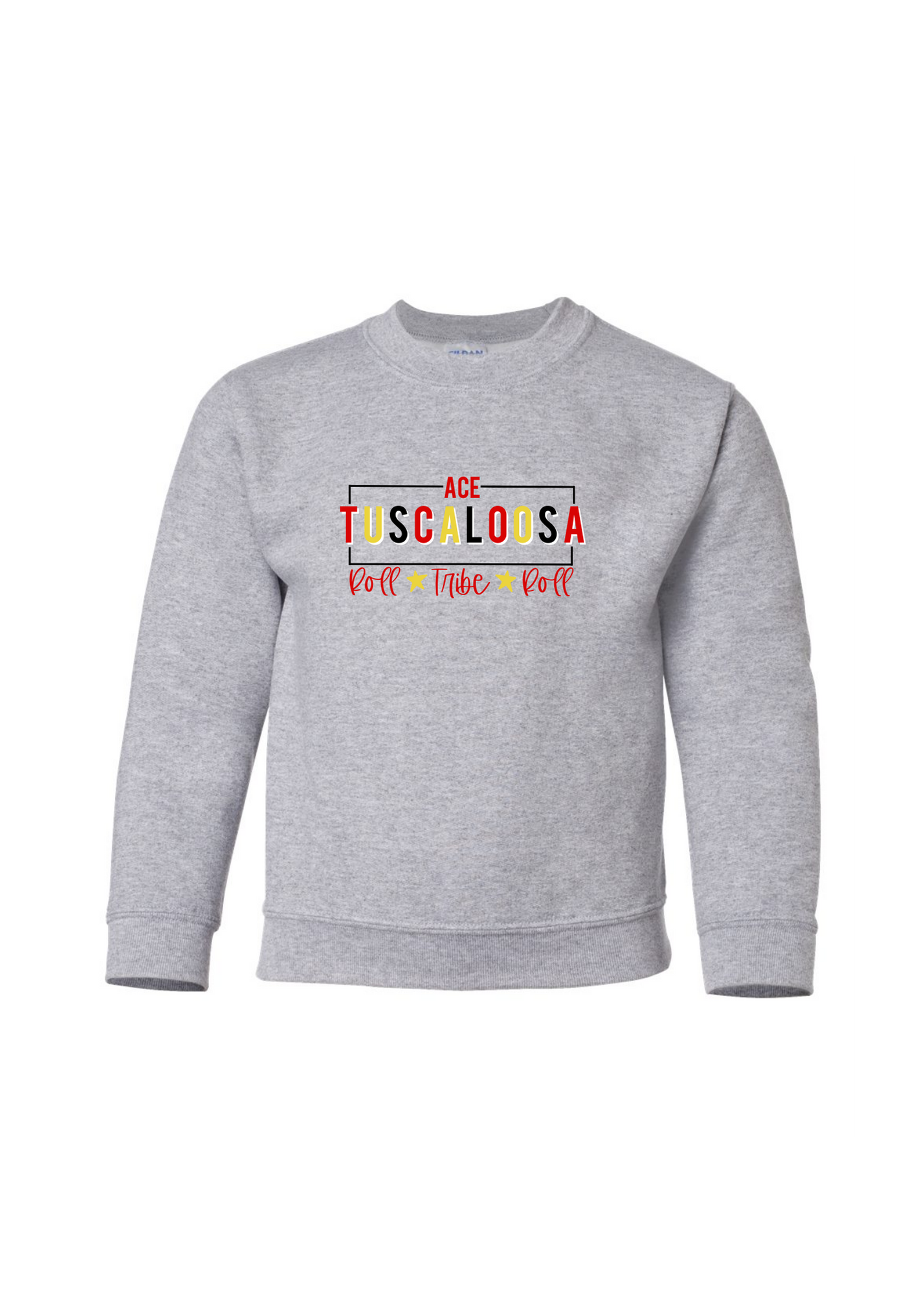 ACE Tuscaloosa | Kids Crewneck-Youth - Tops - Sweatshirts-Sister Shirts-Sister Shirts, Cute & Custom Tees for Mama & Littles in Trussville, Alabama.