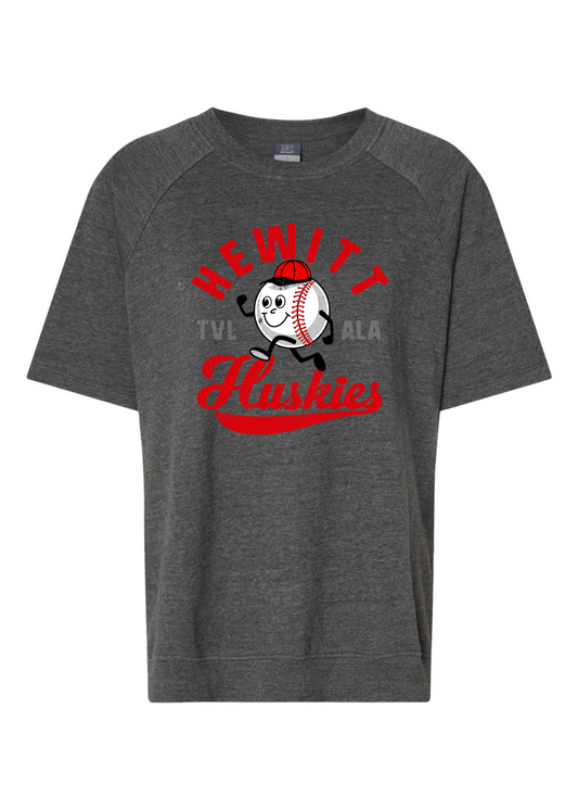Customizable Baseball Man | French Terry Pullover-Adult Tee-Sister Shirts-Sister Shirts, Cute & Custom Tees for Mama & Littles in Trussville, Alabama.