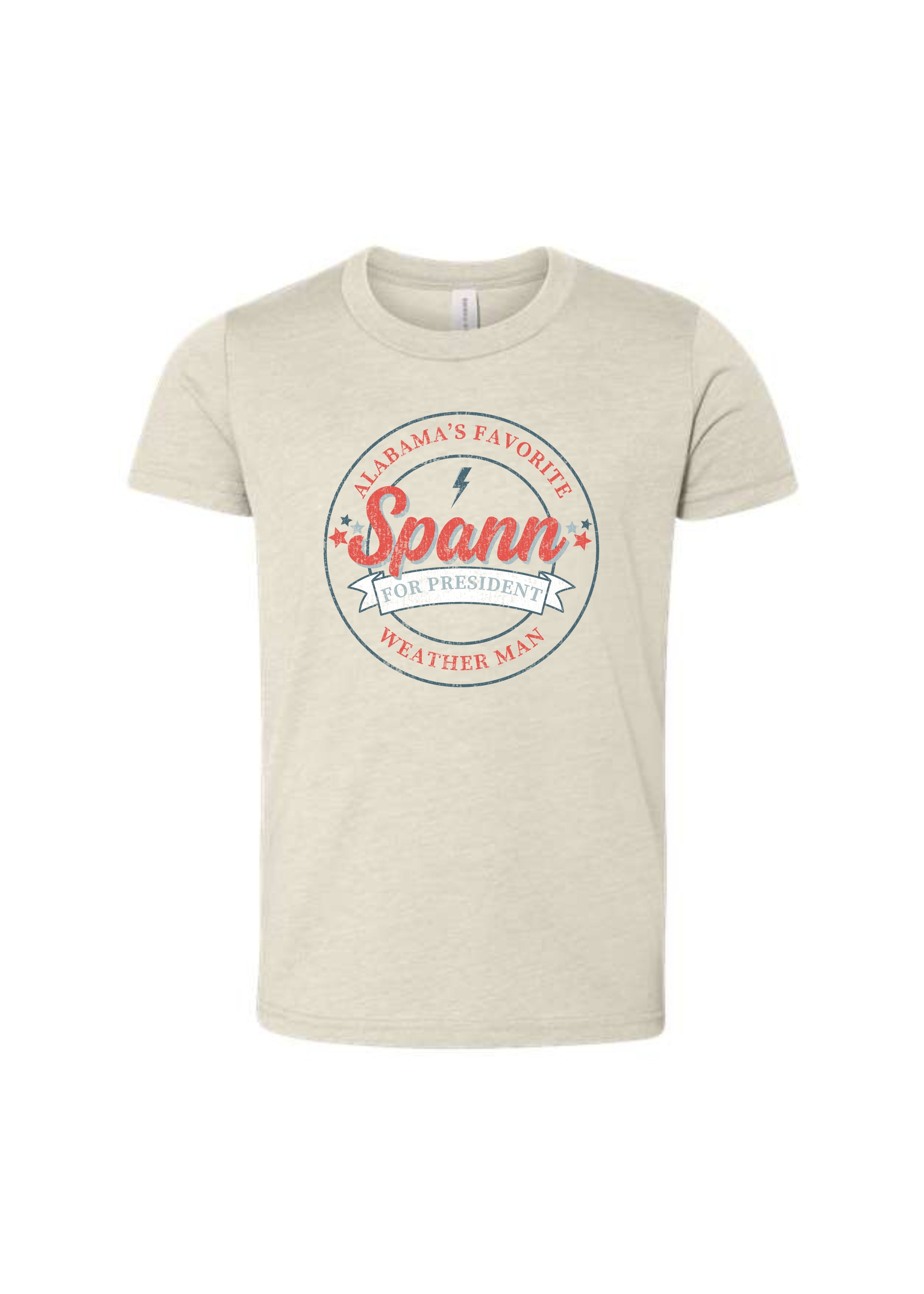 Spann for President | Kids Tee-Youth - Tops - Tees-Sister Shirts-Sister Shirts, Cute & Custom Tees for Mama & Littles in Trussville, Alabama.