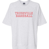 Customizable Open Varsity | French Terry Side Slit Crewneck-Womens - Tops - Tees-Sister Shirts-Sister Shirts, Cute & Custom Tees for Mama & Littles in Trussville, Alabama.