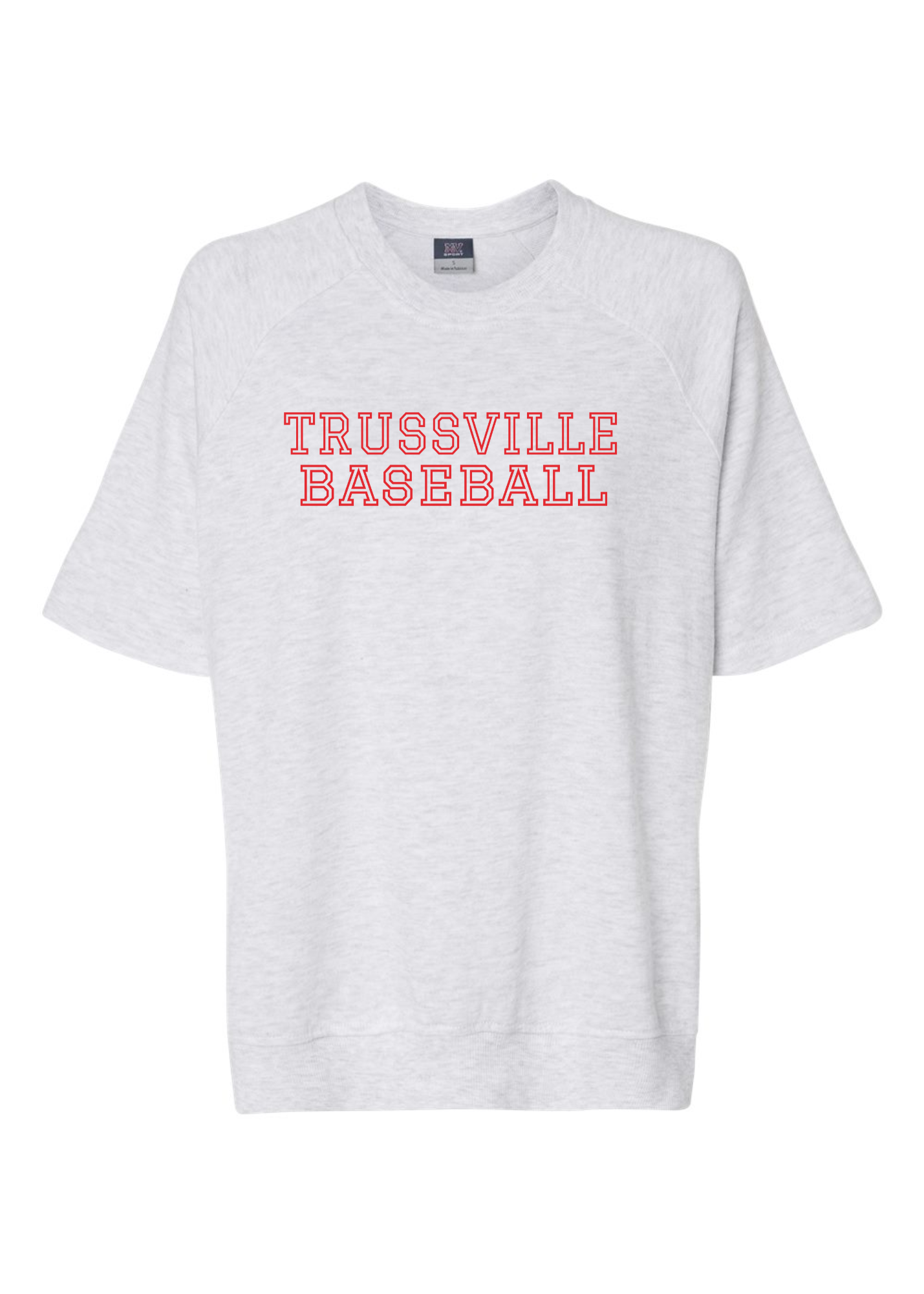 Customizable Open Varsity | French Terry Side Slit Crewneck-Womens - Tops - Tees-Sister Shirts-Sister Shirts, Cute & Custom Tees for Mama & Littles in Trussville, Alabama.