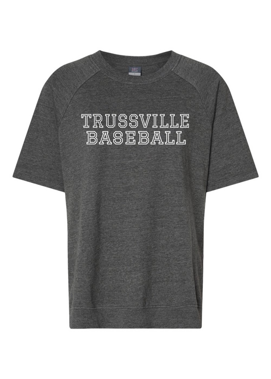 Customizable Open Varsity | French Terry Side Slit-Adult Pullover-Sister Shirts-Sister Shirts, Cute & Custom Tees for Mama & Littles in Trussville, Alabama.