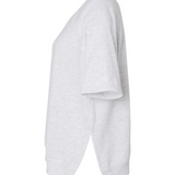 Customizable Open Varsity | French Terry Side Slit Crewneck-Womens - Tops - Tees-Sister Shirts-Sister Shirts, Cute & Custom Tees for Mama & Littles in Trussville, Alabama.