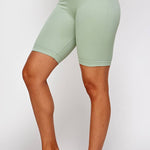Sage Seamless Biker Shorts-women - bottoms - shorts-ANWND-Sister Shirts, Cute & Custom Tees for Mama & Littles in Trussville, Alabama.
