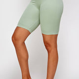 Sage Seamless Biker Shorts-women - bottoms - shorts-ANWND-Sister Shirts, Cute & Custom Tees for Mama & Littles in Trussville, Alabama.
