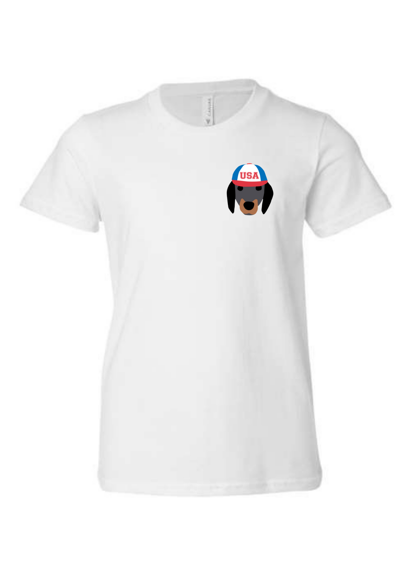 Pawty in the USA | Kids Tee | RTS-Sister Shirts-Sister Shirts, Cute & Custom Tees for Mama & Littles in Trussville, Alabama.