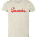 Here For The Snacks Baseball | Kids Tee-Youth - Tops - Tees-Sister Shirts-Sister Shirts, Cute & Custom Tees for Mama & Littles in Trussville, Alabama.