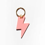 Bolt Pastel Acrylic Keychain-women - bag - keychains-Freshwater Design Co.-Sister Shirts, Cute & Custom Tees for Mama & Littles in Trussville, Alabama.