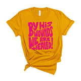 By His Wounds | Adult Tee-Womens - Tops - Tees-Sister Shirts-Sister Shirts, Cute & Custom Tees for Mama & Littles in Trussville, Alabama.