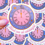 Taylor Swift Inspired Waterproof Sticker | Meet Me at Midnight-Home - Stationery - Stickers-Typo Lettering Co-Sister Shirts, Cute & Custom Tees for Mama & Littles in Trussville, Alabama.