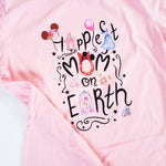 Happiest Mom/Place on Earth | Adult Tee-Womens - Tops - Tees-Sister Shirts-Sister Shirts, Cute & Custom Tees for Mama & Littles in Trussville, Alabama.