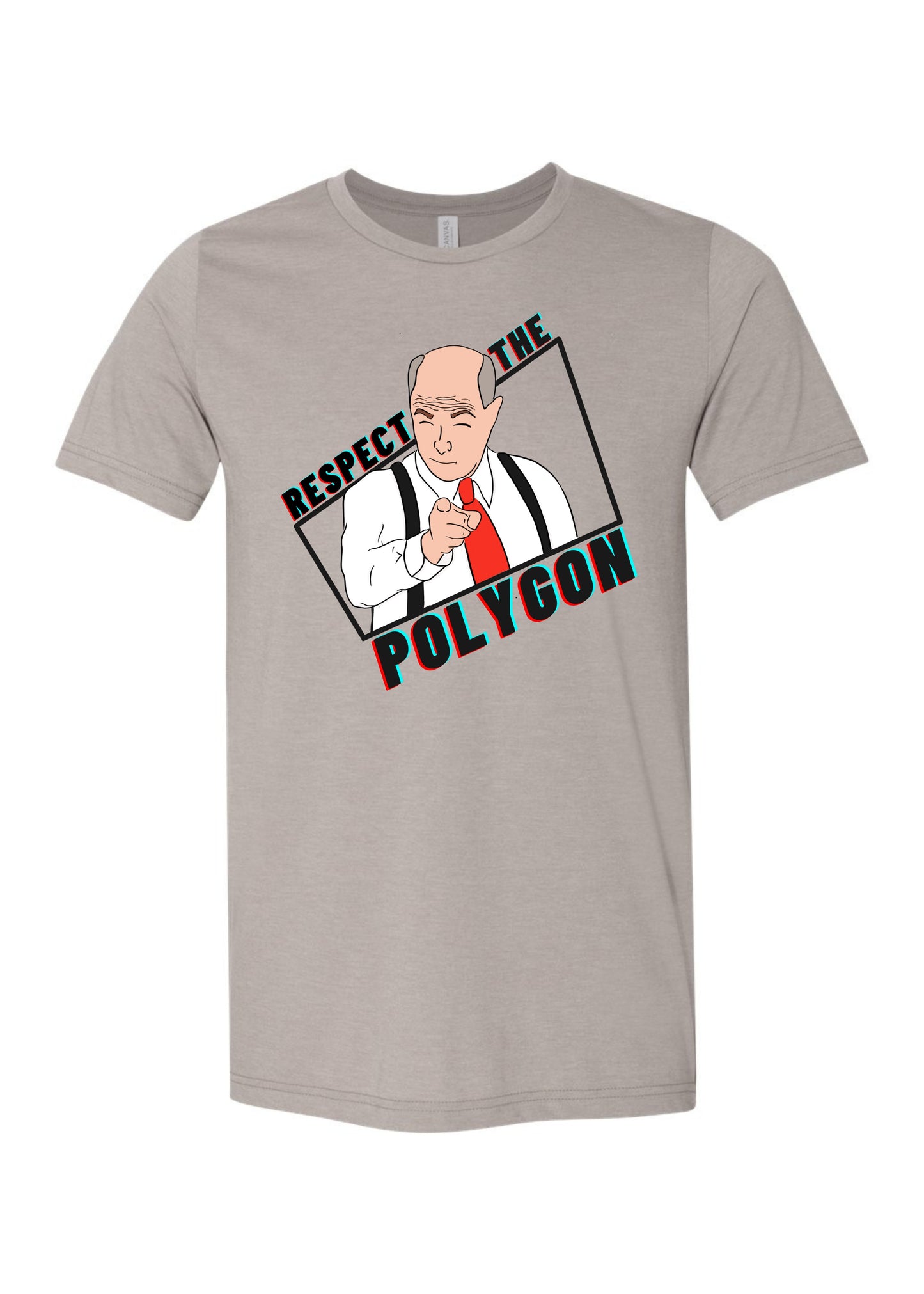 Load image into Gallery viewer, Respect the Polygon | Tee | Men-Sister Shirts-Sister Shirts, Cute &amp;amp; Custom Tees for Mama &amp;amp; Littles in Trussville, Alabama.
