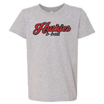 Huskies B-Ball | Kids Tee-Youth - Tops - Tees-Sister Shirts-Sister Shirts, Cute & Custom Tees for Mama & Littles in Trussville, Alabama.
