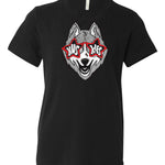 Huskies Glasses | Kids Tee-Youth - Tops - Tees-Sister Shirts-Sister Shirts, Cute & Custom Tees for Mama & Littles in Trussville, Alabama.