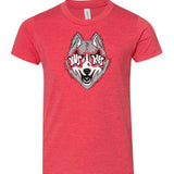 Huskies Glasses | Kids Tee-Youth - Tops - Tees-Sister Shirts-Sister Shirts, Cute & Custom Tees for Mama & Littles in Trussville, Alabama.