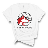 Husky Hoops | Adult Tee-Womens - Tops - Tees-Sister Shirts-Sister Shirts, Cute & Custom Tees for Mama & Littles in Trussville, Alabama.