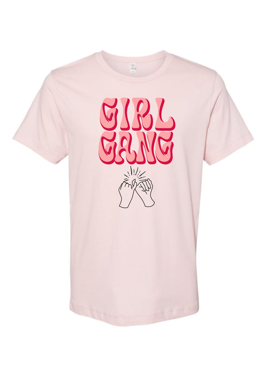 Girl Gang Pinky Swear | Kids Tee-Kids Tees-Sister Shirts-Sister Shirts, Cute & Custom Tees for Mama & Littles in Trussville, Alabama.