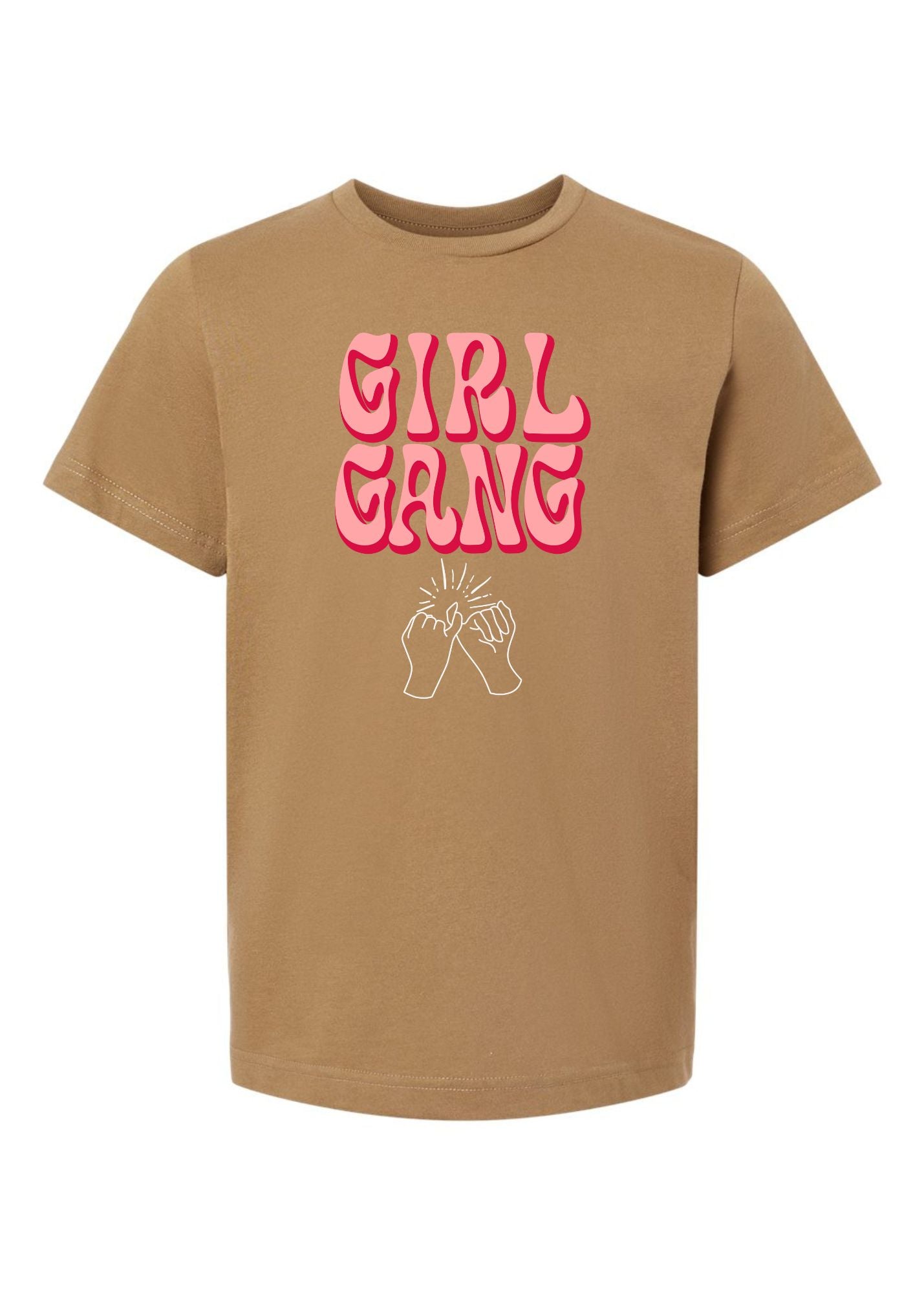 Girl Gang Pinky Swear | Tee | Kids-Kids Tees-Sister Shirts-Sister Shirts, Cute & Custom Tees for Mama & Littles in Trussville, Alabama.