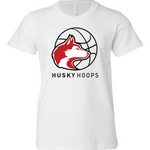 Husky Hoops | Kids Tee-Youth - Tops - Tees-Sister Shirts-Sister Shirts, Cute & Custom Tees for Mama & Littles in Trussville, Alabama.