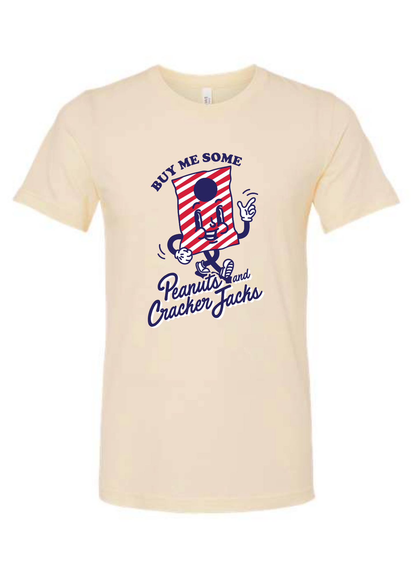 Peanuts & Cracker Jacks | Adult Tee-Womens - Tops - Tees-Sister Shirts-Sister Shirts, Cute & Custom Tees for Mama & Littles in Trussville, Alabama.