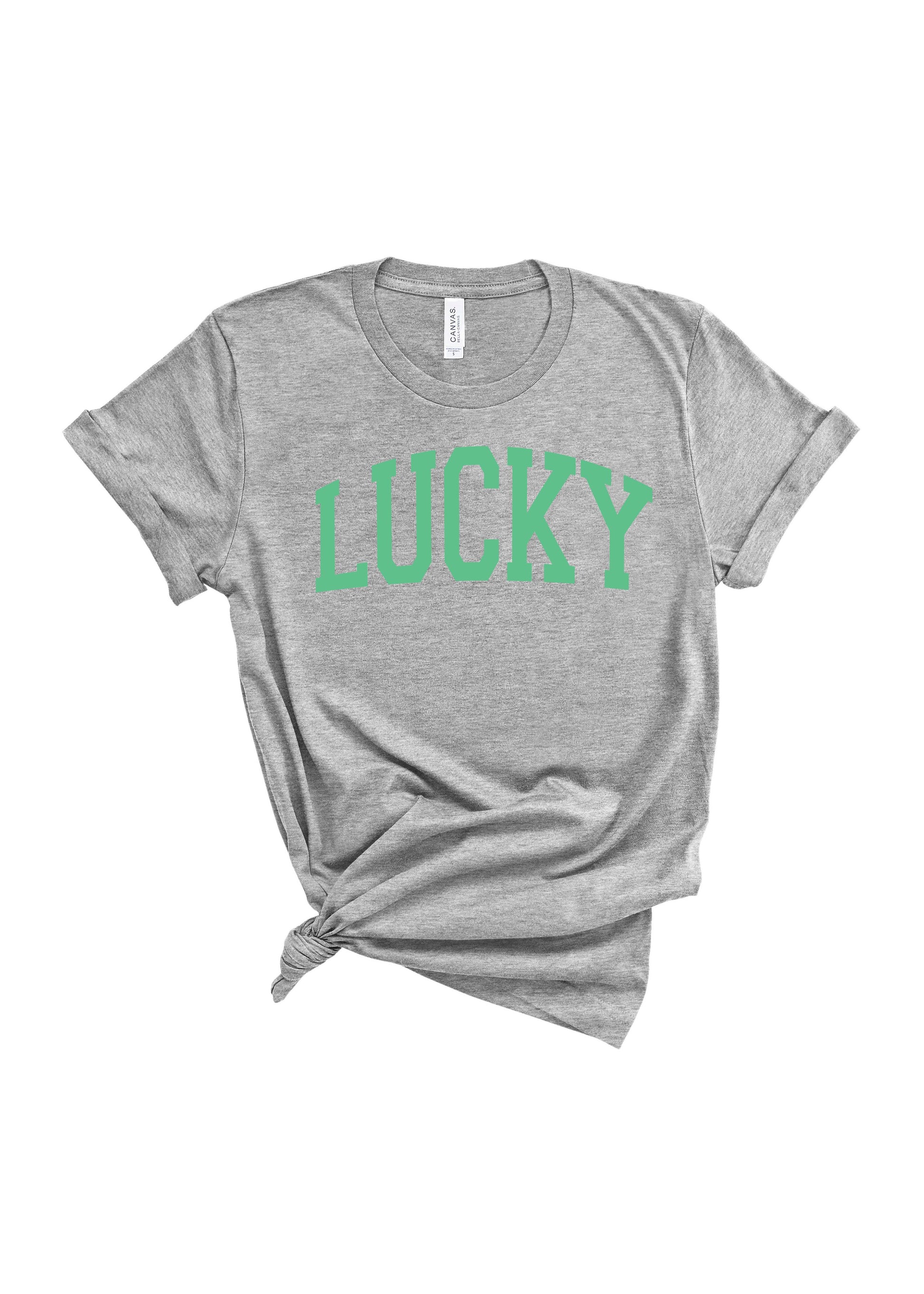 Lucky Foil | Tee | Adult-Sister Shirts-Sister Shirts, Cute & Custom Tees for Mama & Littles in Trussville, Alabama.