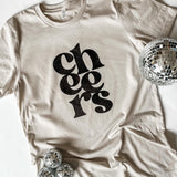 Cheers Foil | Adult Tee-Adult Tee-Sister Shirts-Sister Shirts, Cute & Custom Tees for Mama & Littles in Trussville, Alabama.