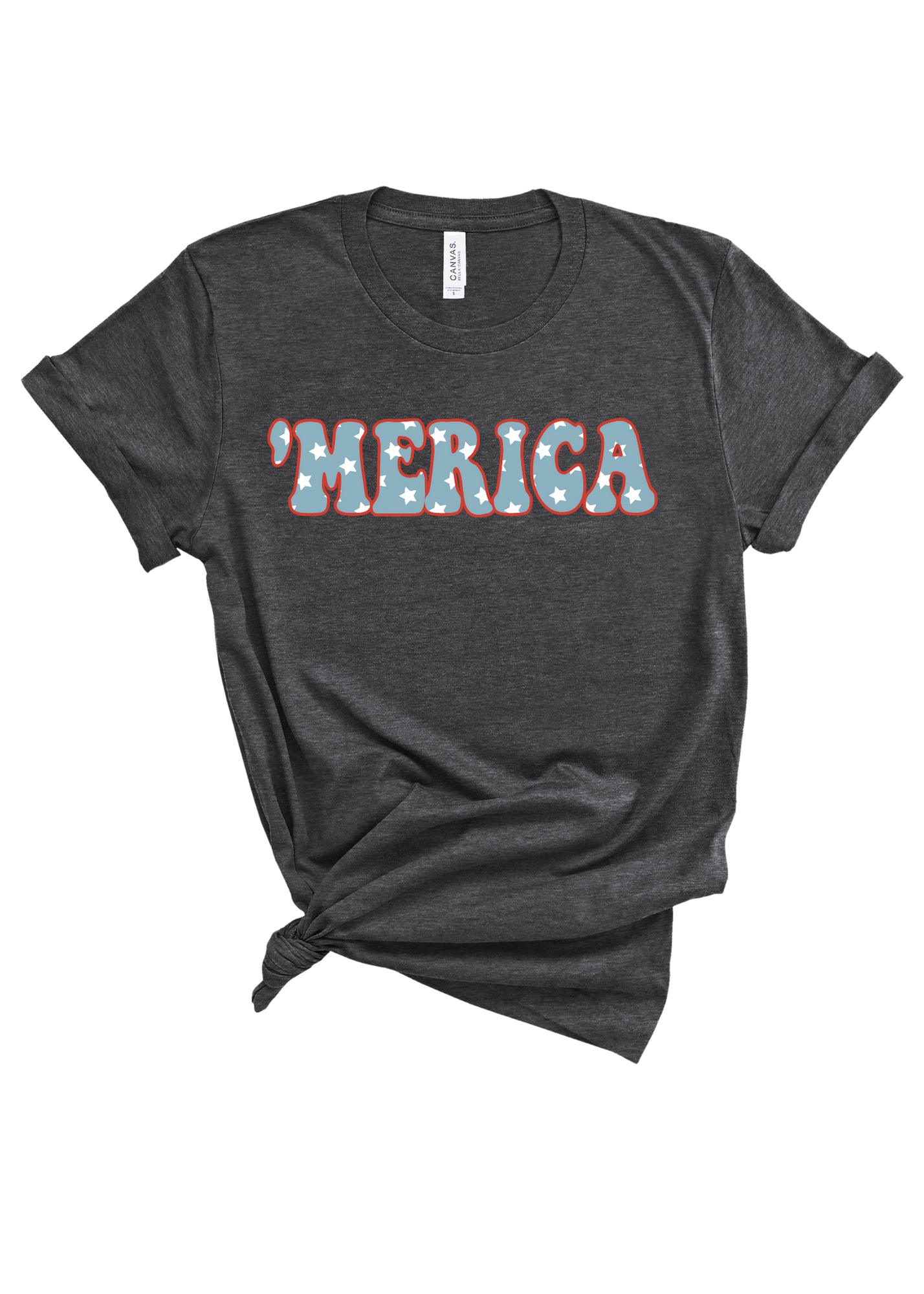 Retro 'Merica | Adult Tee-Adult Tee-Sister Shirts-Sister Shirts, Cute & Custom Tees for Mama & Littles in Trussville, Alabama.