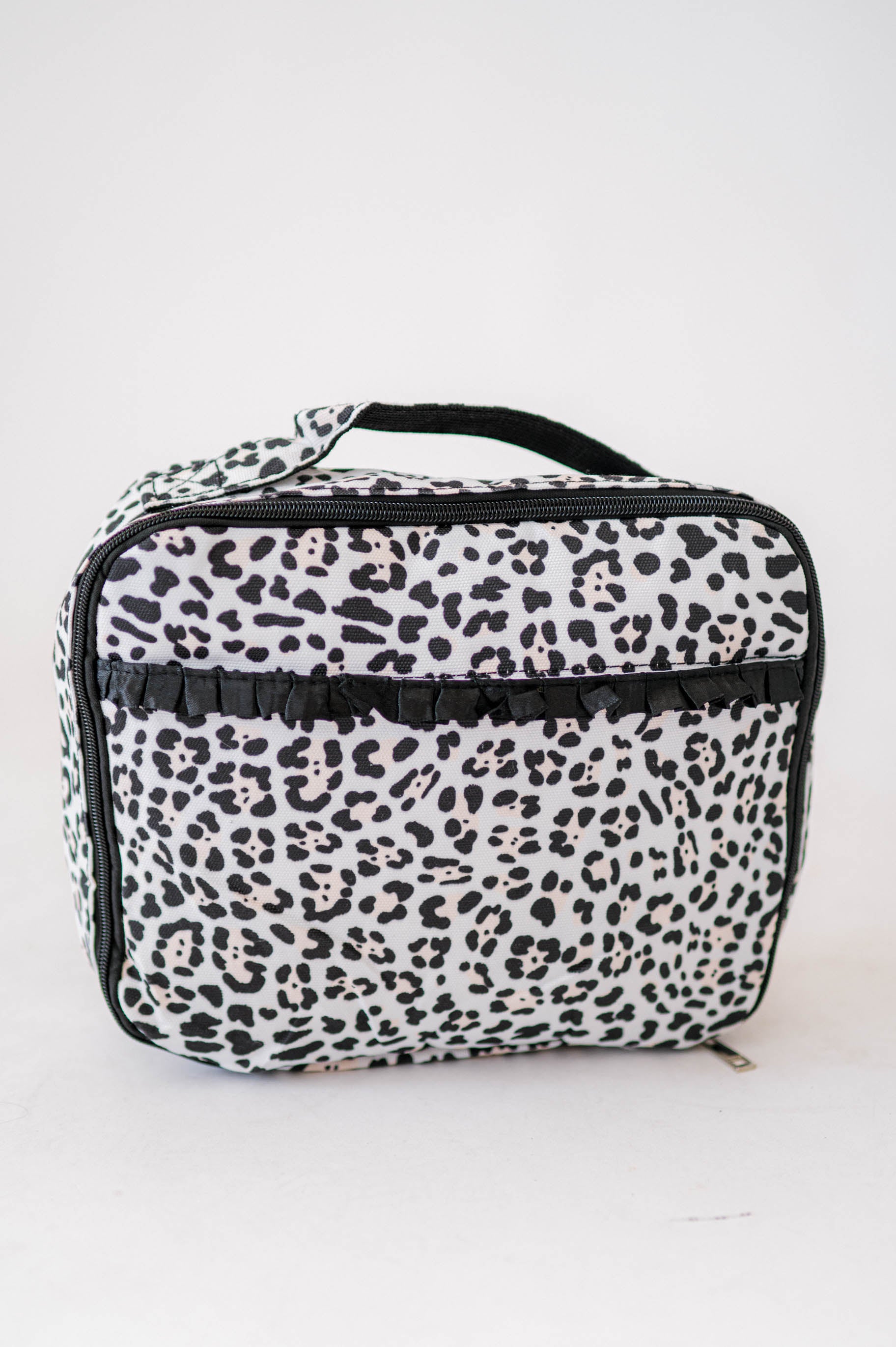 Leopard Ruffle Lunchbox-Sister Shirts-Sister Shirts, Cute & Custom Tees for Mama & Littles in Trussville, Alabama.
