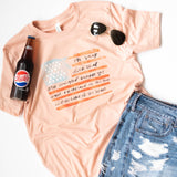 Star Spangled Flag | Adult Tee-Adult Tee-Sister Shirts-Sister Shirts, Cute & Custom Tees for Mama & Littles in Trussville, Alabama.